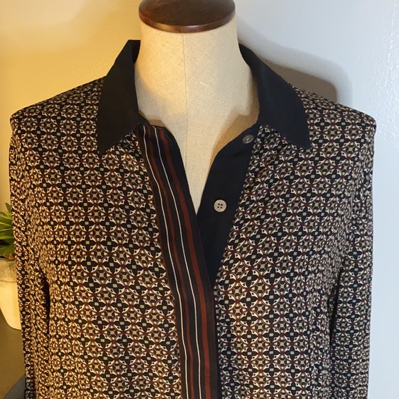 LOFT Long Sleeve Blouse - Picture 2 of 7